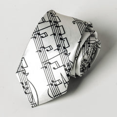 Fashion Casual 5cm Piano Tide Student Note Personality Music Narrow Tie