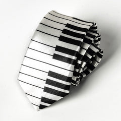 Fashion Casual 5cm Piano Tide Student Note Personality Music Narrow Tie